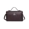 Bolsa para Lonchera de Moda y Versátil Bolsa Lp Box Bolso de Mano Grande de Gran Capacidad Bolso Cruzado de Hombro Tejido a Mano para Mujer