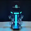 Suporte de Copo de Coquetel Luminoso para Bar KTV Suporte Criativo de Ferro para Taça de Vinho Carregamento Suporte de Copo para Uma Taça