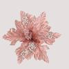 Decoraciones Navideñas de Flores Artificiales Guirnalda Rosa de Terciopelo para Árbol de Navidad Decoración Cabezas de Flores Artificiales al por Mayor Cabezas de Flores de Navidad