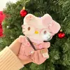 Nuevo Llavero de Peluche Original Hello Kitty Invierno Nuevo Conjunto Cálido Colgante de Bolsa de Regalo Gato Kt