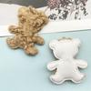 Peluche de oso de 5.5cm de un solo lado, tela para muñeca, accesorios DIY, accesorios para ropa y mochila escolar para niños, venta al por mayor en Yiwu