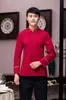 Ropa de trabajo para camarero de hotel otoño e invierno manga larga restaurante chino restaurante de catering restaurante de olla caliente casa de té ropa para hombre y mujer