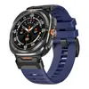 Para Samsung Galaxy Watch Ultra7 47mm correa funcional deportiva de grano de cabeza de caucho de flúor