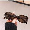 Gafas de sol de montura pequeña personalizadas para mujer, nuevas gafas de sol de montura ovalada de moda estilo hip-hop rojas, gafas de moda para mujer de Europa y Estados Unidos