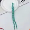 Nova Corda Trançada de Nylon Joias Feitas à Mão DIY Pingente Rosa Chaveiro de Corda de Nylon Decoração Pendurada Acessórios de Corda
