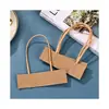 Cuerda de papel Kraft multicolor para asa al por mayor para ropa, regalos, empaque de té, cuerda para bolsa de compras, cuerda para asa, múltiples especificaciones
