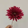 Flores artificiais para o Dia do Professor, margaridas africanas, buquês de flores preservadas, arranjos florais para decoração de cenários, enfeites de flores artificiais, materiais DIY, arte floral