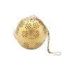 Cadena de Acero Inoxidable con Bola para Té y Gancho para Marinar, Té, Sopa, Estofado, Hot Pot, Decocción de Hierbas, Pelota de Tenis de Aislamiento