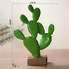 Estilo Escandinavo Criativo Cacto de Resina em Vaso Decorações Sala de Estar Quarto Plantas Planta Verde Falsa Decoração Mobiliário