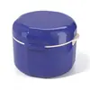 Caixa de armazenamento de contenção ortodôntica para imersão, limpeza e armazenamento de dentaduras; estojo portátil para alinhador invisível