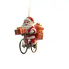 Decoración de Colgante Plano de Acrílico de Santa Claus para Coche Transfronteriza Nueva Colgante de Coche Moda