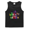 Chaleco de Verano 2023 para Niños Estilo Coreano Algodón Casual Camiseta Base Absorbente de Sudor Fruta Azucarada Guo Deportes Niños Camiseta sin Mangas