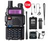 Walkie-Talkie Baofeng Bf-Uv5R, Walkie-Talkie Portátil Civil, Walkie-Talkie de Alta Potencia Montado en Vehículo para Tours de Conducción Autónoma