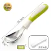Cuchara Yuanbao de Acero Inoxidable 316L para Bebé Cuchara para Comer de Autoalimentación para Bebé Mango Largo Cuchara para Sopa Venta Caliente al por Mayor