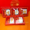 Pegatina para Teléfono de Oro Puro 999, Lámina de Oro de 2 mg, Fortuna de Princesa, Atracción de Riqueza, Reservorio de Riqueza, Paquete de Regalo, Artículo Popular