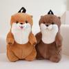 Oso Bobby Lindo Suave Lindo Nutria Mochila Peluche Juguete Muñeca Nutria Marina Preescolar Bolsa Transfronteriza Agarrar Muñeca