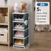 Novo Sapateira Transfronteiriça com Prateleira Inclinada para Uso Doméstico, Armário de Sapatos Simples Multifuncional para Entrada e Quarto, Rack de Armazenamento de Múltiplas Camadas de Grande Capacidade