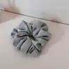 Scrunchie Satinado de Moda Estilo Francés para Niñas, Goma para el Cabello de Alta Gama y Elegante, Accesorio para el Cabello Coreano
