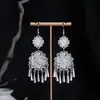 Brincos de Imitação de Prata Miao Estilo Étnico, Brincos Longos com Franjas Retrô, Atrações Turísticas, Brincos Estilo Antigo, Brincos, Brincos para Mulheres Venda por Atacado