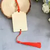 Cartão de Desejos Cor de Madeira em Branco Pequeno Cartão de Madeira Escrito à Mão Cartão de Desejos Etiqueta de Madeira Árvore para Pendurar Bênçãos Ponto Turístico Decoração de Feriado