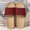 Zapatillas de Lino Eva Nuevas de Cuatro Estaciones para Mujer Uso en Casa de Verano para Parejas Sandalias Antideslizantes de Suela Suave para Hombre