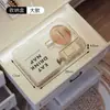 Estante de Acrílico para Almacenamiento y Organización de Cosméticos con Diseño de Ondas de Agua, Caja de Almacenamiento de Escritorio, Exclusivamente para Suministro de Exportación Transfronteriza