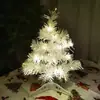 Decoración navideña regalo 30cm45cm60cm escritorio Árbol pequeño blanco decoración de ventana Árbol de Navidad blanco