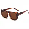 Gafas de sol para mujer de estilo nuevo europeo y americano con montura grande, de venta popular en internet transfronteriza, protección solar, bloqueo UV, gafas de sol unisex