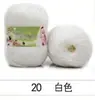 Ovillo de Hilo para Bebé de 6 Hebras, Grosor Medio, para Bolsas de Tejer Hechas a Mano DIY, Hilo de Proteína de Seda, Hilo para Zapatillas de Ganchillo, Precio Especial