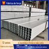 Tubo de água de aço colorido 108 * 144 telhado construção telhado dreno tubulação calha downpipe 0.6 Ferro quadrado downpipe