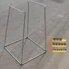 Suporte para Coleta e Ensacamento de Grãos, Suporte para Sacos Tecidos, Suporte para Sacos de Embalagem, Suporte de Fundo Quadrado
