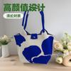 Nuevo bolso de mano de punto para mujer, de poliéster grueso, estéreo, para salir, bolso tejido a juego, disponible al por mayor.