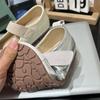 Sapatos Mary Jane Flats para Mulheres 2024 Outono Novo Design de Nicho Velcro Sapatos Femininos Sapatos Casuais Versáteis