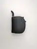 Bolsa para monedas tipo pirata con cepillo, anti-desmagnetización, de cuero genuino de vaca de primera capa, estilo gatito, con múltiples ranuras para tarjetas, bolsa para llaves fresca, dulce y versátil