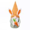 Nuevo Producto Transfronterizo Conejo de Pascua Huevo Abrazando Rábano Navidad Adornos de Muñeco Elfo Anciano sin Rostro Huevos Decorativos