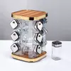 Suporte Rotativo para Temperos Doméstico Cozinha Garrafa de Tempero Pote de Tempero Conjunto Pote de Tempero Utensílios de Cozinha Exportação Transfronteiriça Atacado