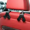 Nuevo Gancho para Coche para Respaldo de Asiento, Soporte para Teléfono en Asiento Trasero, Accesorio Decorativo Doble Gancho para Coche, Percha Universal Invisible