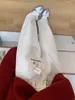 Jeans Blancos de Pierna Recta de Cintura Alta Talla Grande para Mujer, Nuevo Estilo Primavera 2026, Petites, Pantalones de Pierna Ancha Fluidos de Longitud al Suelo