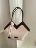 Bolso de mujer transfronterizo, bolso con patrón tejido vintage, nuevo bolso de hombro de moda 2026 para ir al trabajo, bolso de mano tote de gran capacidad