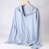 Ropa de Protección Solar Seda de Hielo para Mujer Verano Versátil 2025 Nueva Delgada con Capucha Holgada Blanqueadora Fresca Transpirable Camisa Holgada de Protección Solar