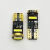 Fonte transfronteiriça luz do carro t10 led luz indicadora de largura 7020 3 luz da placa w5w luz de leitura do telhado luz da porta