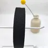 Tela de Lienzo Espiga Lisa con Bordes Envueltos, Cinta Tejida, Cinta con Cuentas, Tiras Coloridas, Accesorios para Ropa, Poliéster-Algodón Texturizado