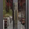 Manija de Puerta Personalizada de Fábrica Estilo Chino Manija de Puerta de Vidrio Incrustaciones de Jade Caja de Lujo Club Manija de Puerta de Madera