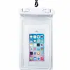 Bolsa Impermeable para Teléfono Móvil, Altamente Transparente, Impermeable, Compatible con Pantalla Táctil, Funda Impermeable con Airbag, Adecuada para Rafting, Natación, Aguas Termales, Funda Protectora Sellada para Teléfono