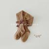 WMH41 meia-calça infantil atacado primavera cor sólida laço meia-calça desenho animado meias estilo princesa fofa Algodão