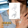 Tatuagem Adesiva Scorpion Magnólia Prateada Quente Homens À Prova D'água Duradoura Boca de Tigre Dorso da Mão Braço Celebridade da Internet Estilo Cool ins Europeu Americano