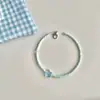 Pulseira de Concha e Búzios Estilo Resort à Beira-Mar, com Contas Empilhadas, Alto Valor Estético, Versátil, Joia Feminina Suave e Elegante