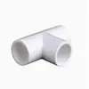 Tubo Fino, Tubo Rígido, Tubo Redondo, Cotovelo, Conector T, Conector em Cruz, Conector de Tubo Plástico Direto para DIY, Conector de Prateleira