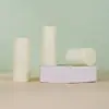 Tubo Vazio para Pomada de Grama Roxa, Tubo para Bálsamo Sólido de Pomada de Artemísia e Hortelã, Frasco Recarregável para Preenchimento Direto para Cosméticos de Bálsamo Labial