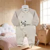 Macacão de Veludo Macio Borboleta Outono/Inverno 2026 para Bebê, Macacão de Engatinhar Espesso Sem Costura Bordado com Desenho Animado para Bebê, Roupa de Peça Única 59-66 #